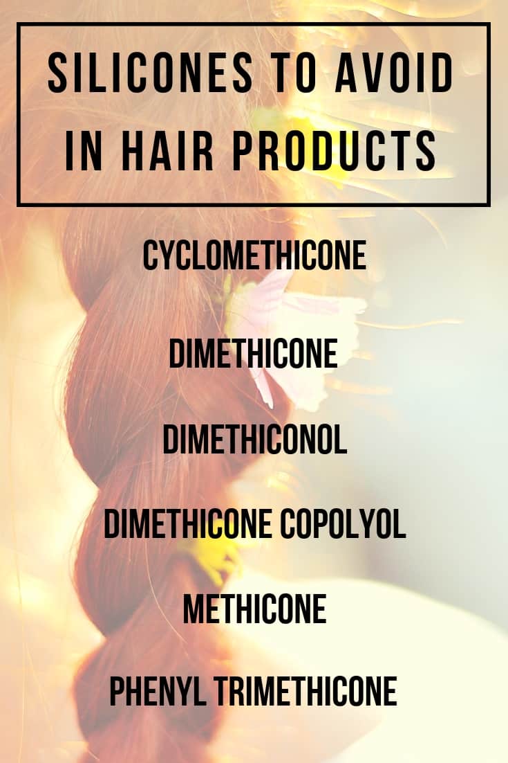 Silicones to avoid