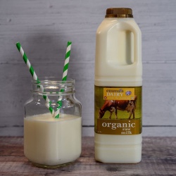 Gazegill Organics grass fed raw milk