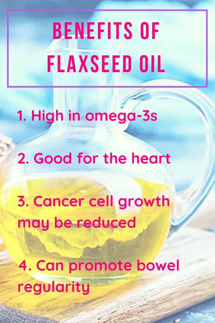 Benefits of flaxseed oil