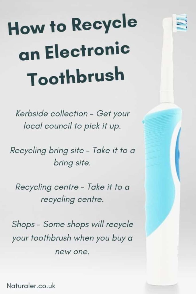 How to Recycle an Electric Toothbrush in the UK Oral B etc.