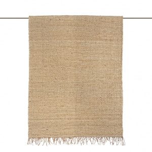Rustic hemp rug