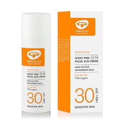 Green People Scent-Free Facial Sun Cream