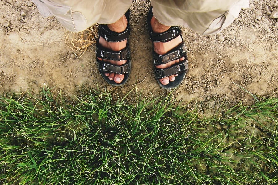 2023 Womens Casual Orthopedic Wedge Sandals Ladies Summer Comfort Flat Shoes  UK | eBay