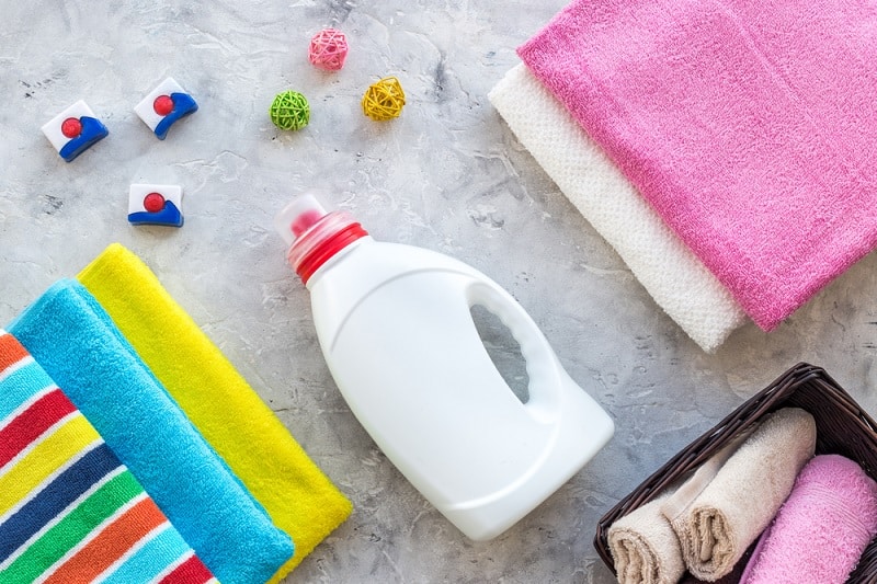 Laundry Detergent and Towels