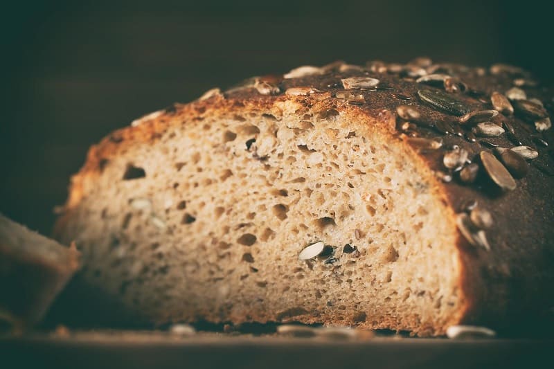 Multigrain bread with seeds
