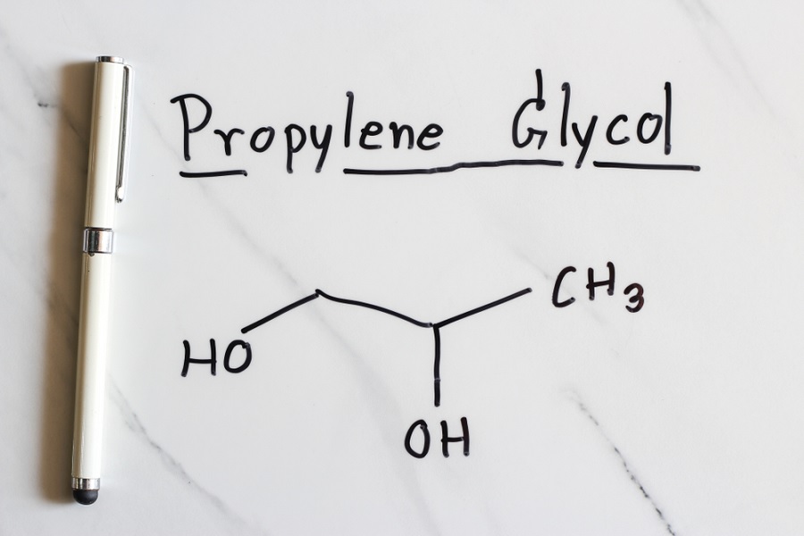 Propylene glycol chemical formula